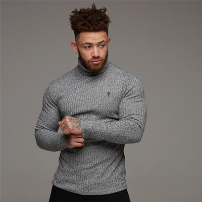 Playera Deportiva Manga Larga Ajustada para Hombre - Camiseta de Entrenamiento Elástica - Image 10