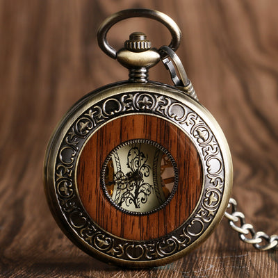 Reloj de Bolsillo Mecánico Manual Clásico