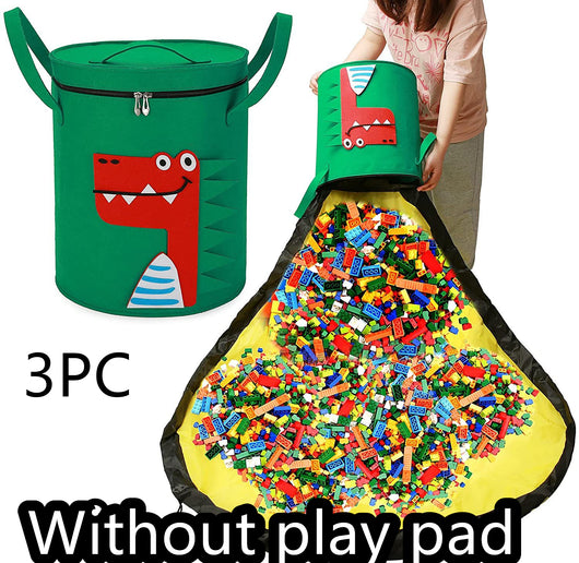 Bolsa de Almacenamiento 2 en 1 con Tapete de Juego y Cordón - Image 16