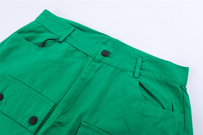 Pantalones Rectos con Abertura Lateral y Dobladillo Suelto - Image 6