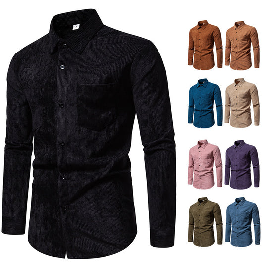 Camisa Manga Larga Clásica para Hombre
