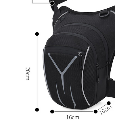 Bolsa Cruzada para Motociclista - Riñonera de Viaje Resistente - Image 8