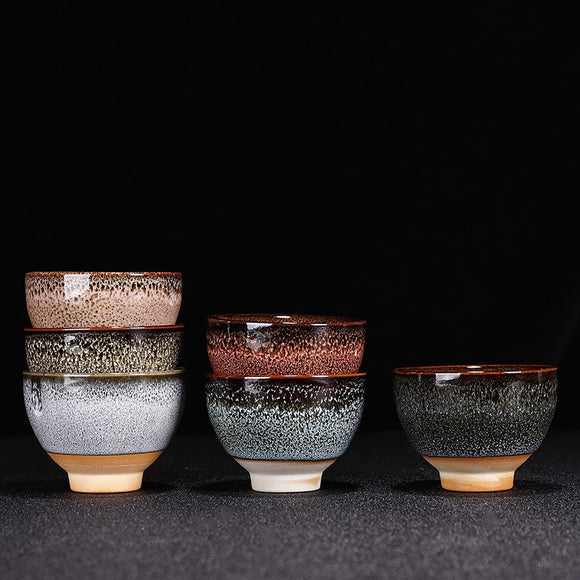 Juego de Té Kung Fu de Cerámica Artesanal con Caja de Regalo