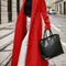 Abrigo Trench Coat Doble Botonadura para Mujer