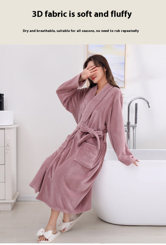 Toalla de Baño Coral Fleece Tamaño Plus - Súper Absorbente y Secado Rápido - Image 15