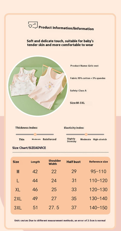 Camiseta Tirantes de Algodón para Niñas - Talla Grande - Image 16