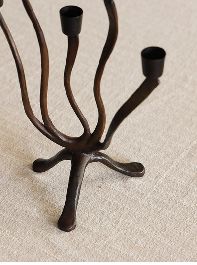 Candelabro Ramificado Negro de Múltiples Brazos - Image 9
