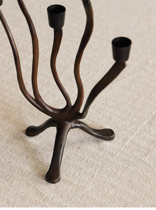 Candelabro Ramificado Negro de Múltiples Brazos - Image 9
