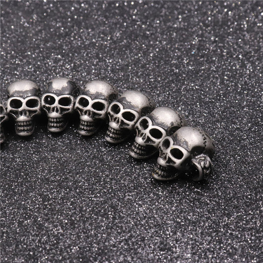 Pulsera de Calavera Retro para Hombre - Estilo Personalidad Fuerte - Image 6