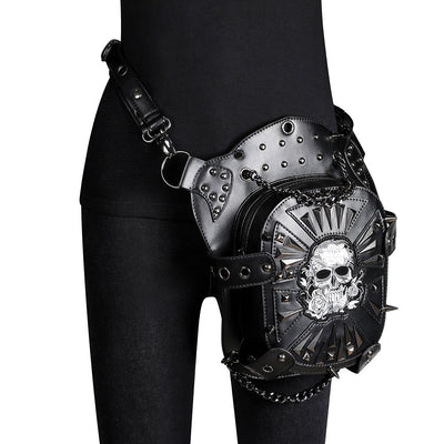 Bolso Bandolera Punk Calavera Multifuncional - Image 9