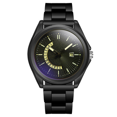 Reloj Deportivo Hombre Acero Inoxidable Luminoso con Calendario y Filtro Luz Azul - Image 12