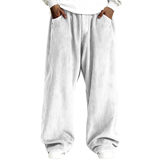 Pantalones de Buzo Corduroy Casual para Hombre con Bolsillos - Image 5