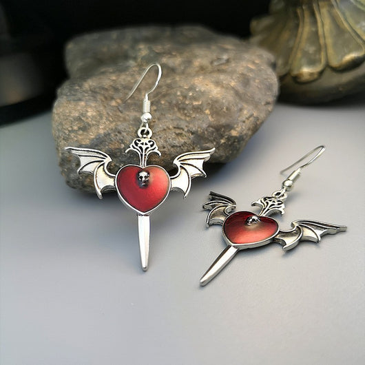 Aretes Divertidos de Halloween para Mujer - Diseño Cómico y Versátil