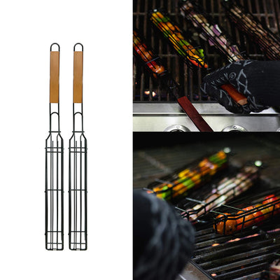 Accesorios BBQ Profesionales en Acero Inoxidable con Malla de Cocina - Image 14