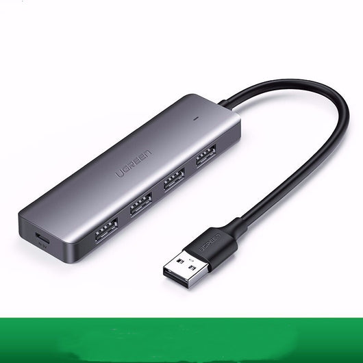 Hub Divisor USB 4 Puertos Alta Velocidad con Puerto de Alimentación - Image 4