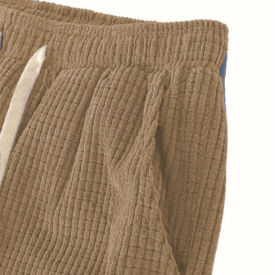 Pantalones Casuales Deportivos Tipo Waffle Gruesos para Otoño Invierno - Image 21