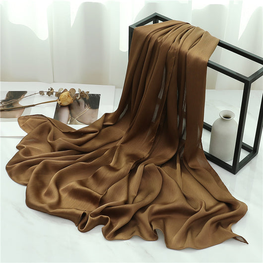 Pañuelo de Seda Liso - Versátil para Cualquier Ocasión - Image 26