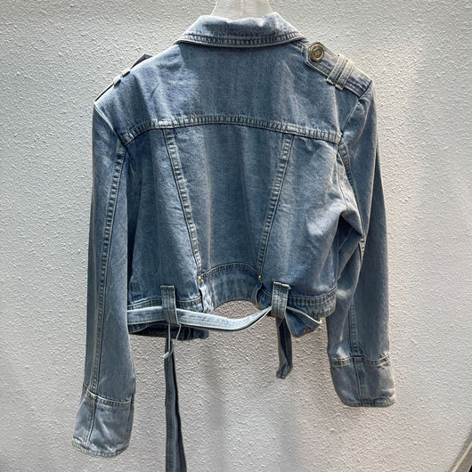 Chaqueta Denim Oversize Estilo Coreano con Botones Decorativos - Image 16