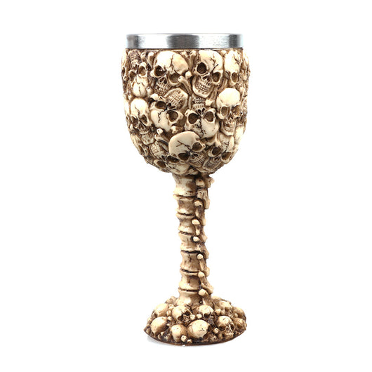 Copa de Vino Calavera Resina Personalizada - Decoración de Lujo - Image 11