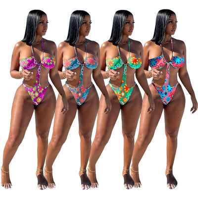 Traje de Baño Estampado Talla Única para Mujer - Image 10