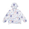 Chaqueta de Algodón Estampada con Letras de Dibujos Animados para Hombre
