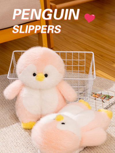 Pantuflas Pingüino Multicolor - Zapatillas Peluche Cálidas para Mujer - Image 12