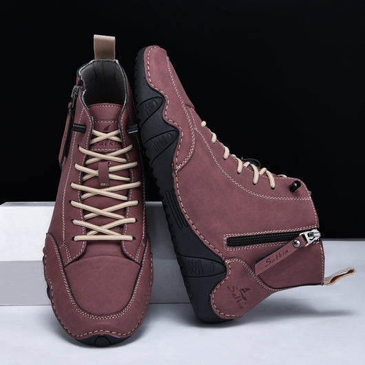 Botas Altas Artesanales para Hombre - Estilo Casual y Cómodo - Image 38