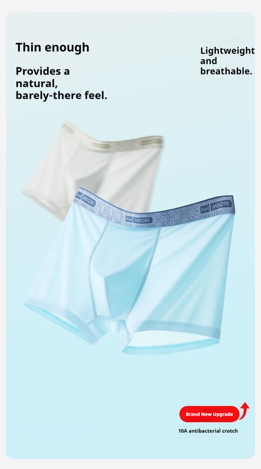 Bóxer Briefs Seamless Ice Silk para Hombre - Image 8