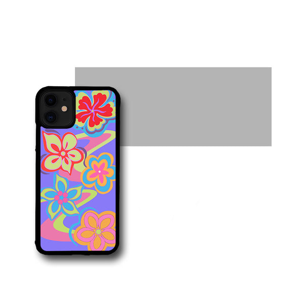 Flores Púrpura Estilo Europeo y Americano - Diseño Trendy