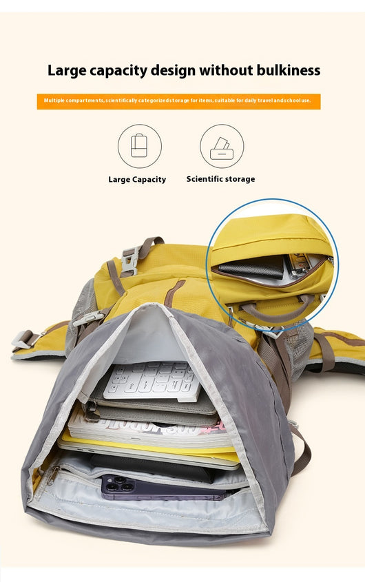 Mochila Impermeable de Gran Capacidad Multifuncional Resistente - Image 43