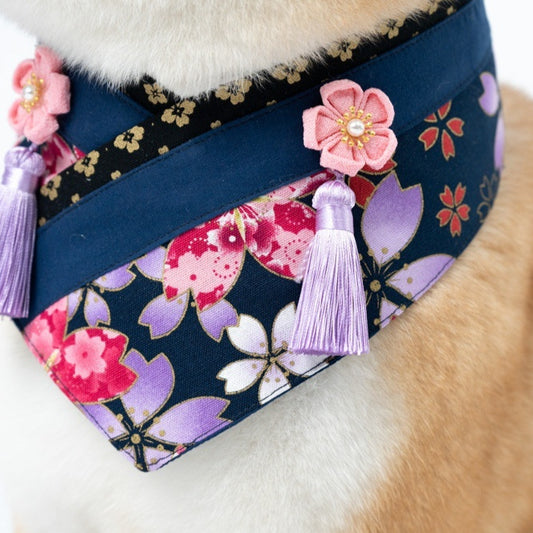 Pañuelo Bandana Estilo Japonés para Mascotas
