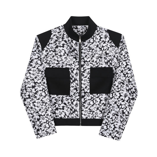 Chaqueta Casual Hombre Cuello Mao con Bolsillos Tridimensionales - Image 5