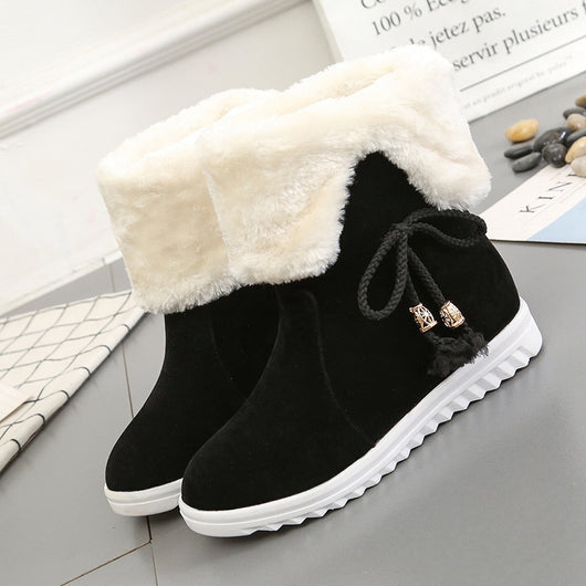 Zapatos de Algodón Reversibles con Forro Polar Térmico - Image 9