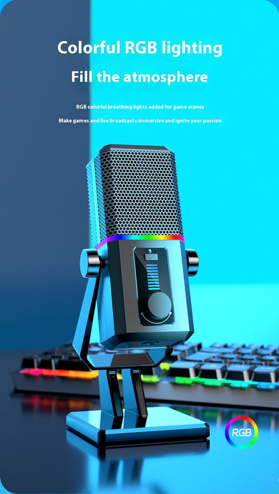 Micrófono USB para Karaoke y Streaming en Computadora - Image 28