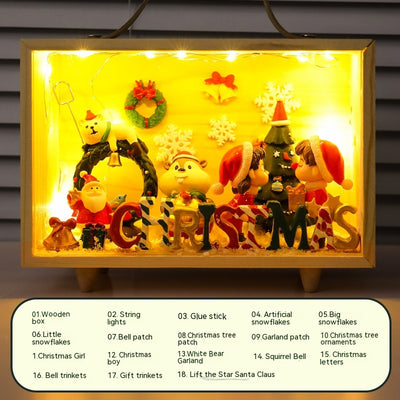 Casa de Navidad DIY - Kit Artesanal para Niñas con Sentido Práctico - Image 3
