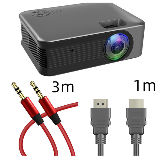 Proyector Portátil Inalámbrico HD Multifunción para Interiores y Exteriores - Image 11