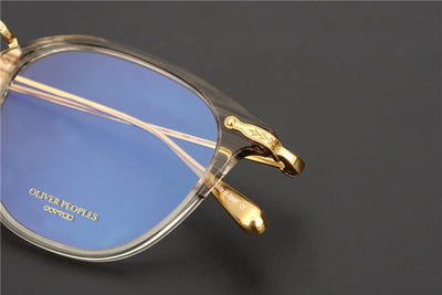 Lentes Redondos Transparentes para Hombre - Estilo Moderno y Versátil - Image 5