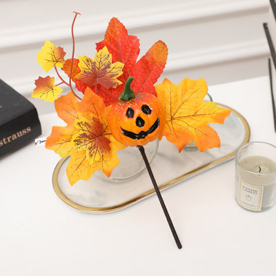 Adorno de Piña, Hojas y Calabaza para Halloween - Image 8