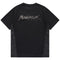 Camiseta Bordada de Manga Corta