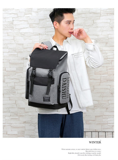 Mochila Universitaria de Gran Capacidad con Compartimento para Laptop - Image 23
