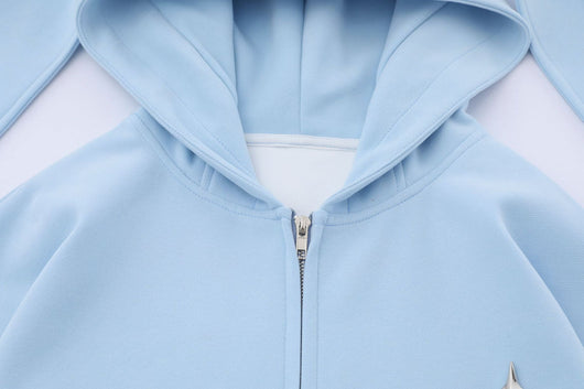 Cardigan de Algodón con Capucha y Orejas de Conejo para Mujer - Image 16
