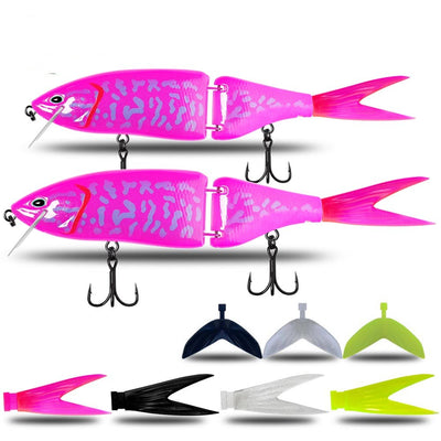 Señuelo Flotante Articulado para Pesca de Bagre y Lubina - Image 25