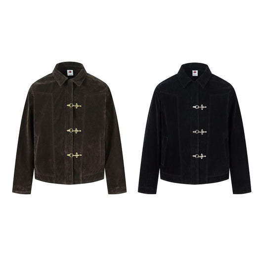 Chaqueta Desconstructida Cropped para Hombre - Ajuste Relajado Casual - Image 15