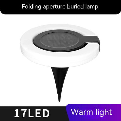 Luz Solar Subterránea Plegable Impermeable para Exteriores - Image 3