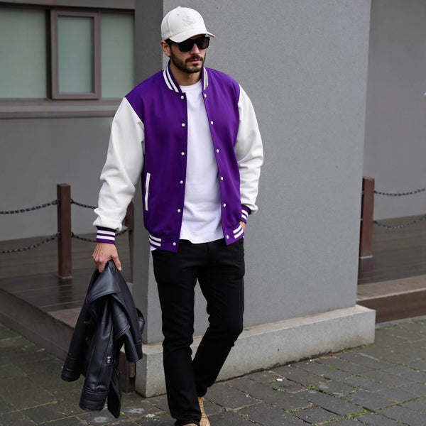 Chaqueta Béisbol Otoño Personalizada para Hombre