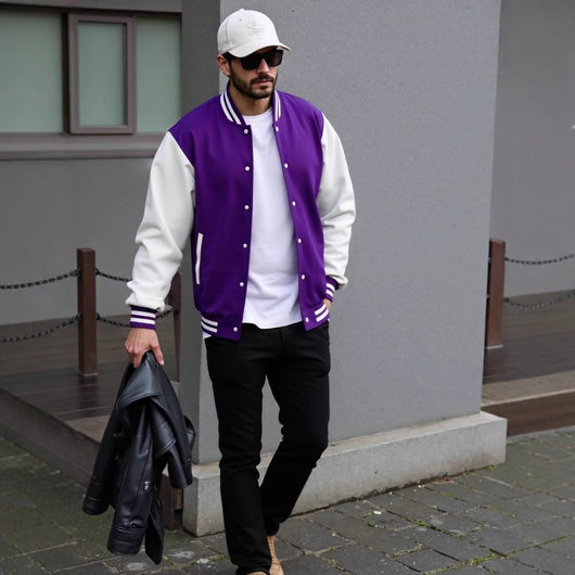 Chaqueta Béisbol Otoño Personalizada para Hombre