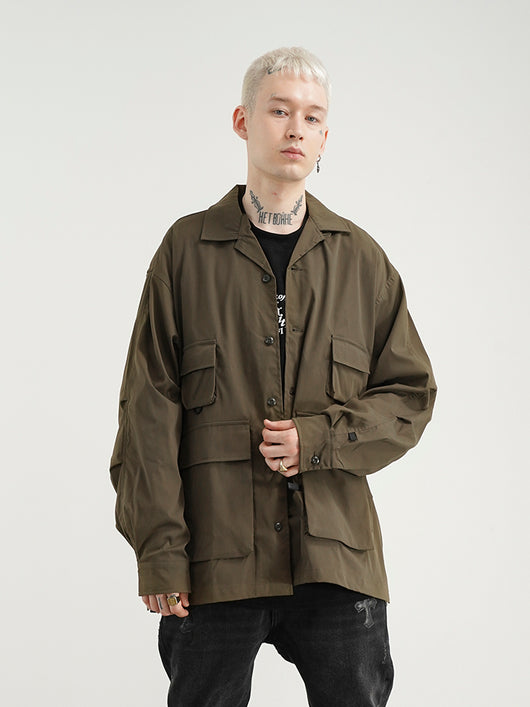 Chaqueta de Trabajo Impermeable con Bolsillos Funcionales para Pesca - Image 11