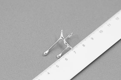Aretes de Plata Esterlina S925 Minimalistas Elegancia Pura - Image 6