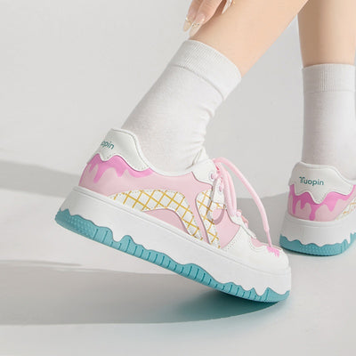 Tenis Deportivos Casuales para Mujer con Plataforma Transpirable - Image 3