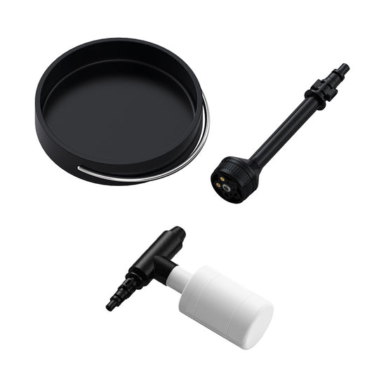 Paquete de Pistola Lavadora Eléctrica Dual Power Portátil Negro - Image 5